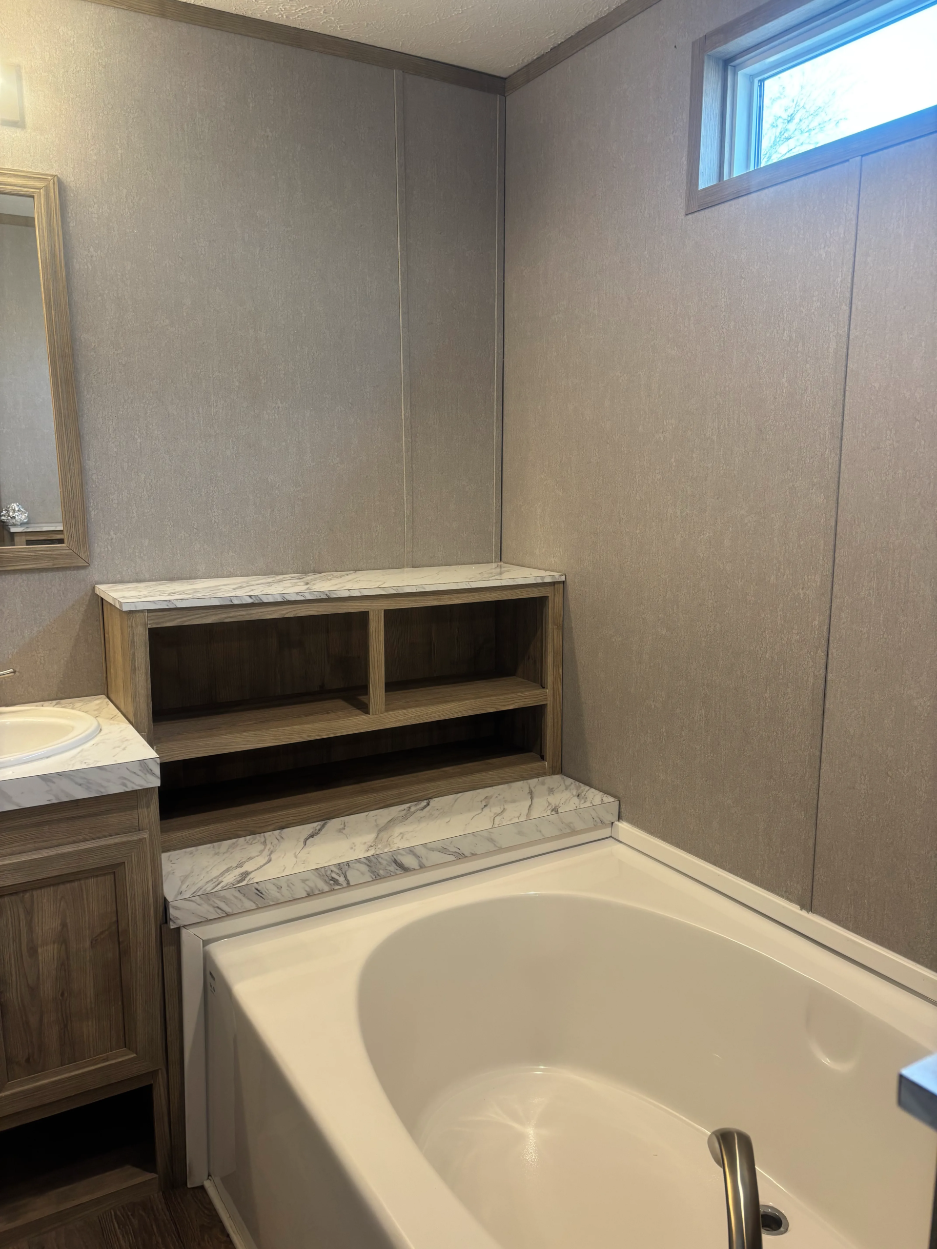 Unit #5 master bathroom