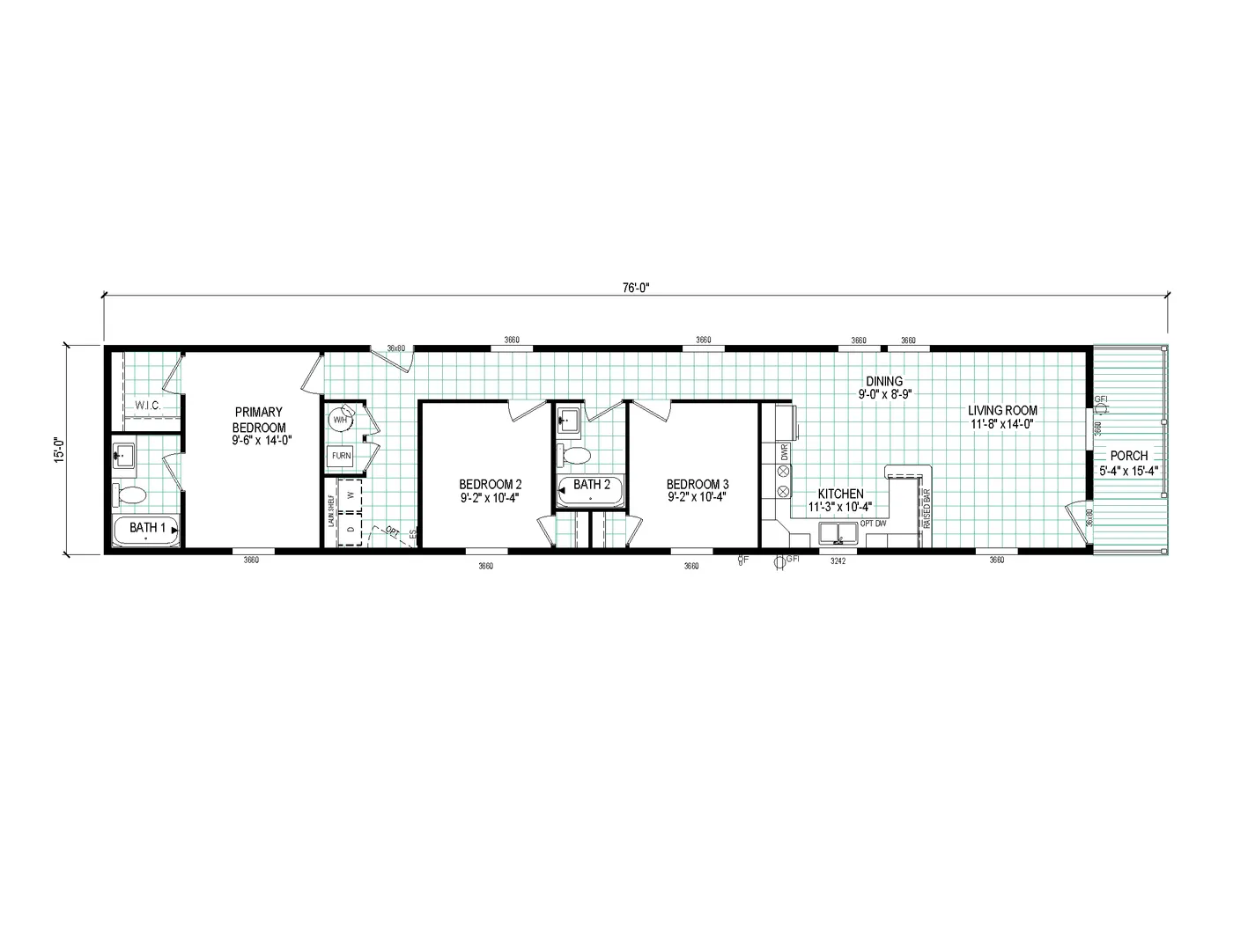 Clayton floor plan