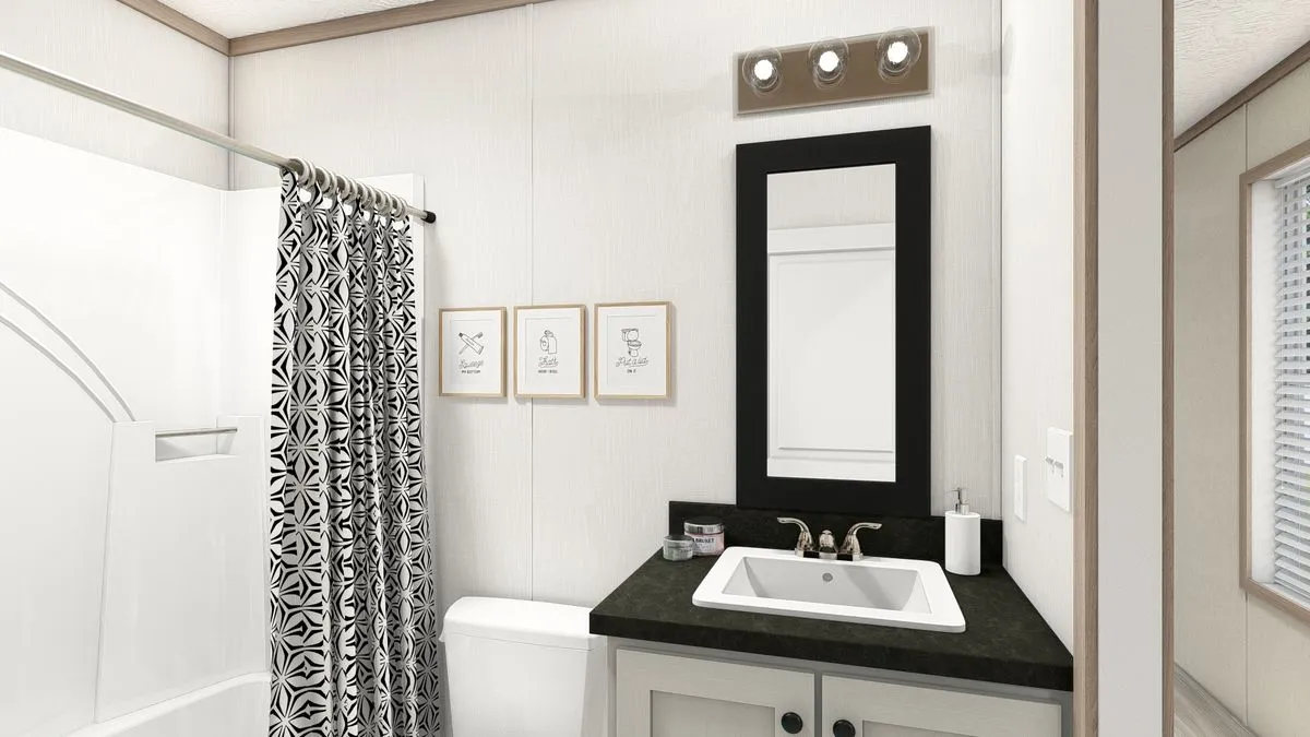 Clayton guest bathroom